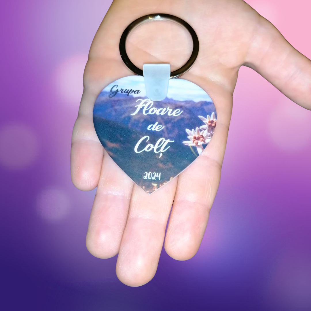 Breloc personalizat pentru colegi de grădiniță,scoală