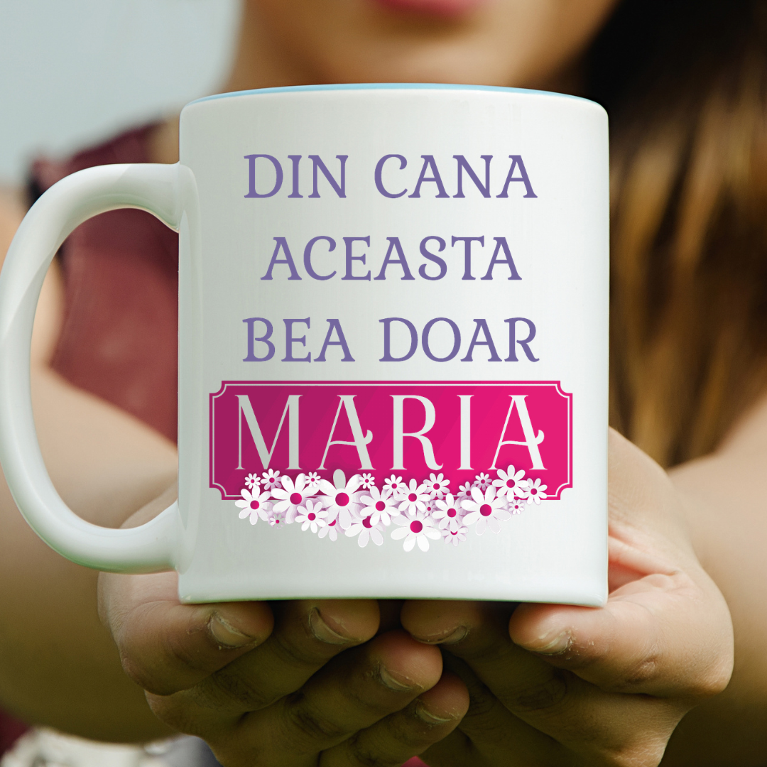 Cană personalizată pentru Maria
