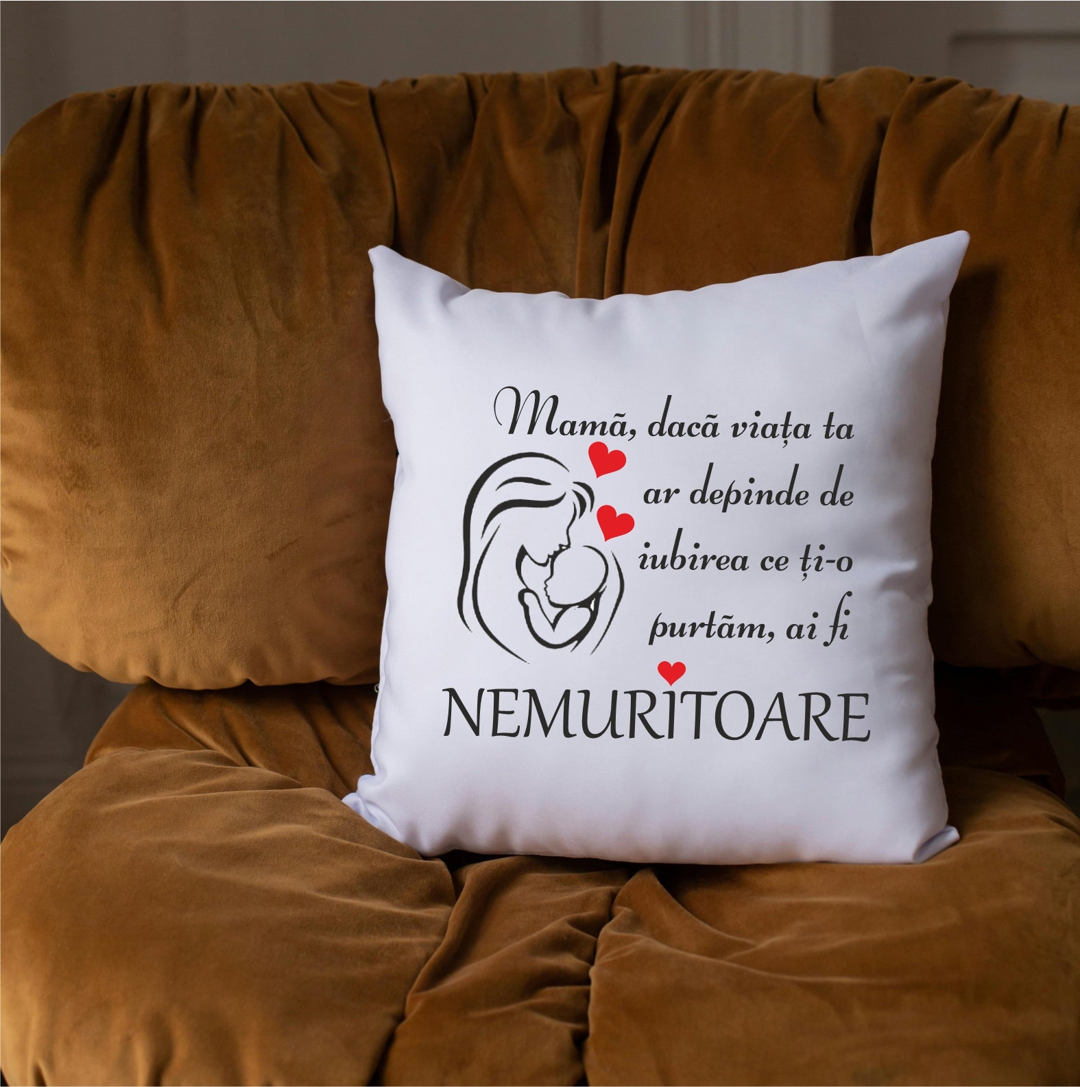 Pernă personalizată pentru Mama